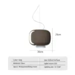 GlasGlamour Elegant Glass Pendant Lamps tag1