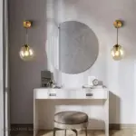 GlasLuxe Modern Glass Wall Lamp tag1