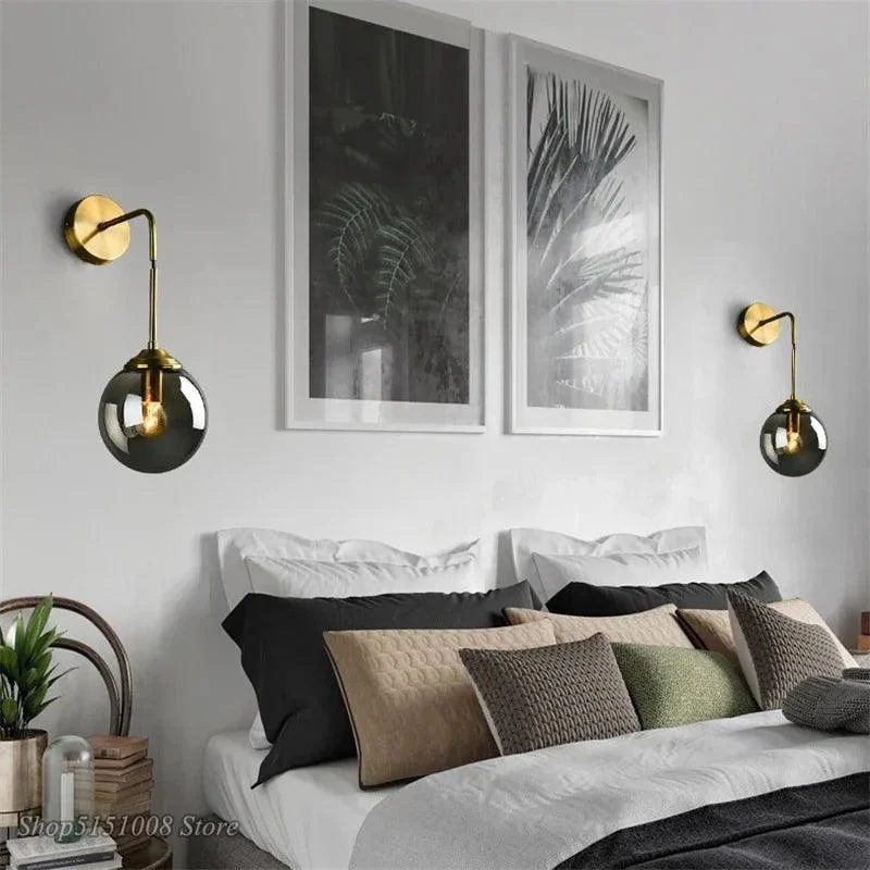 GlasLuxe - Modern Glass Wall Lamp -  - #tag1#