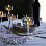 Glass Candle Holders Set Tealight Candle Holder Home Decor Wedding Table Centerpieces Crystal Holder Dinner table 9e82b3a1 294e 4a50 860b 9fdb0c61bf21