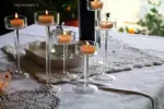 Glass Candle Holders Set Tealight Candle Holder Home Decor Wedding Table Centerpieces Crystal Holder Dinner table b8541af5 6d38 4a3b 9be7 468c68170fed