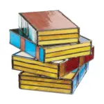GlassNovel Colored Glass Book Lamp tag1