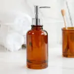 Glass Apothecary 4 Piece Bathroom Set