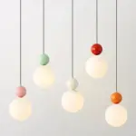 Glass Ball Single Pendant Ceiling Lamp