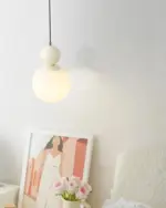 Glass Ball Single Pendant Ceiling Lamp