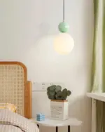 Glass Ball Single Pendant Ceiling Lamp