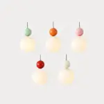 Glass Ball Single Pendant Ceiling Lamp