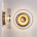Glass Bowl Bedroom Bedside Lamp Wall Lamp tag1