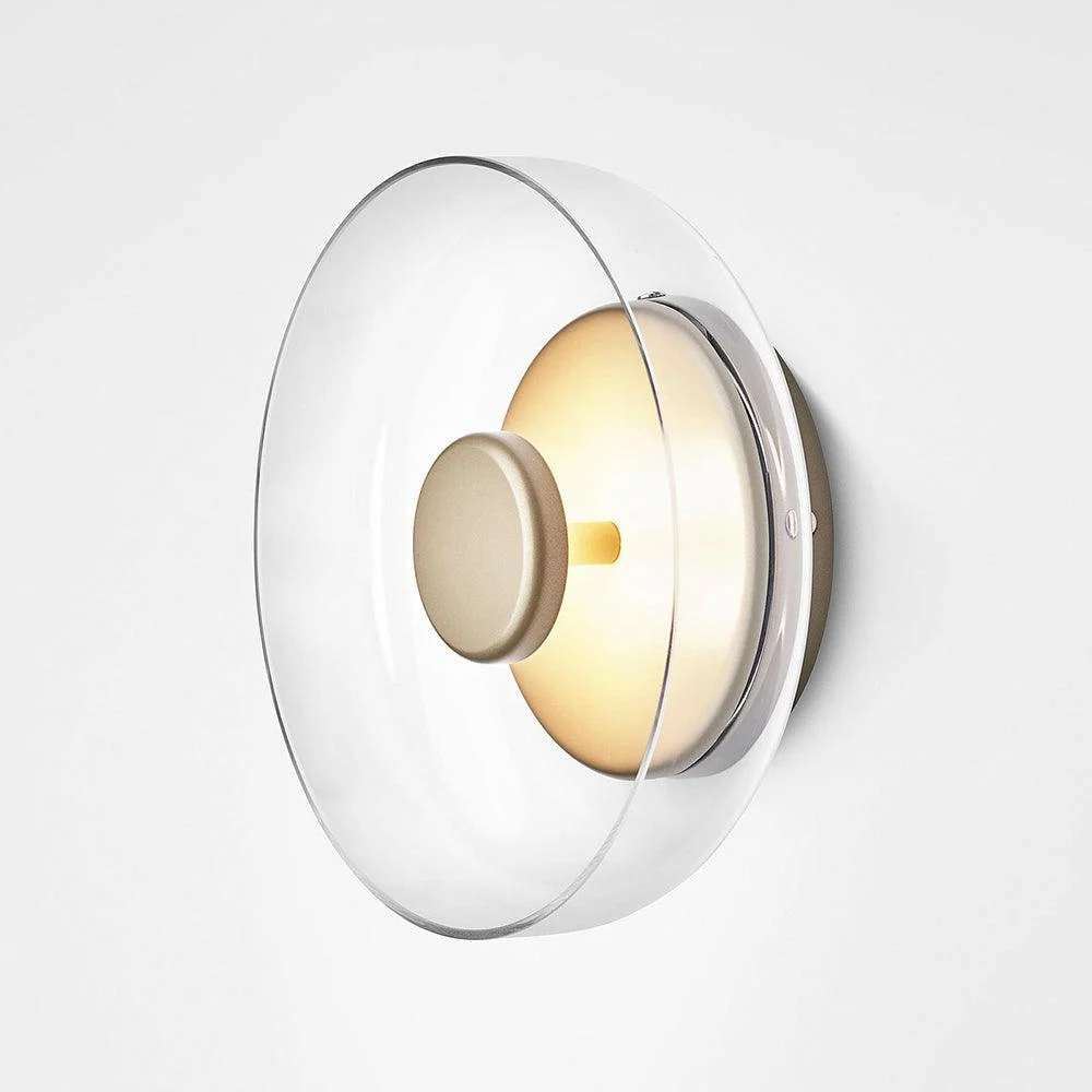 Glass Bowl Bedroom Bedside Lamp Wall Lamp -  - #tag1#