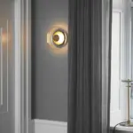 Glass Bowl Bedroom Bedside Lamp Wall Lamp tag1