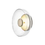 Glass Bowl Hanging Wall Fixture Lamp