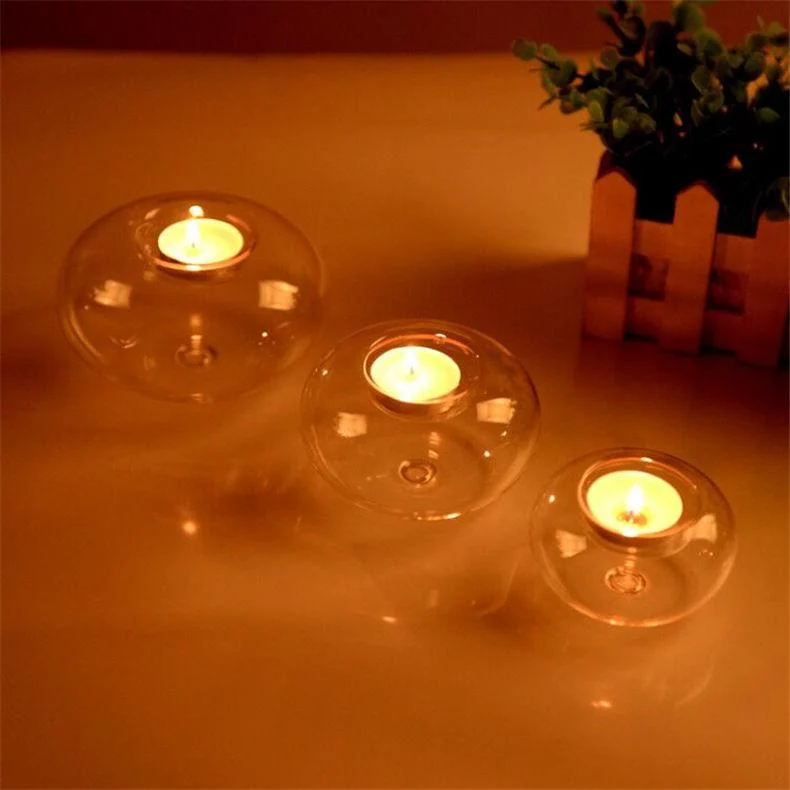 Glass Candle Holder -  - #tag1#