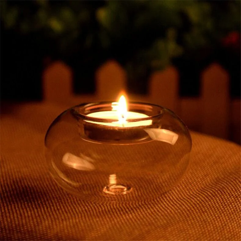 Glass Candle Holder -  - #tag1#