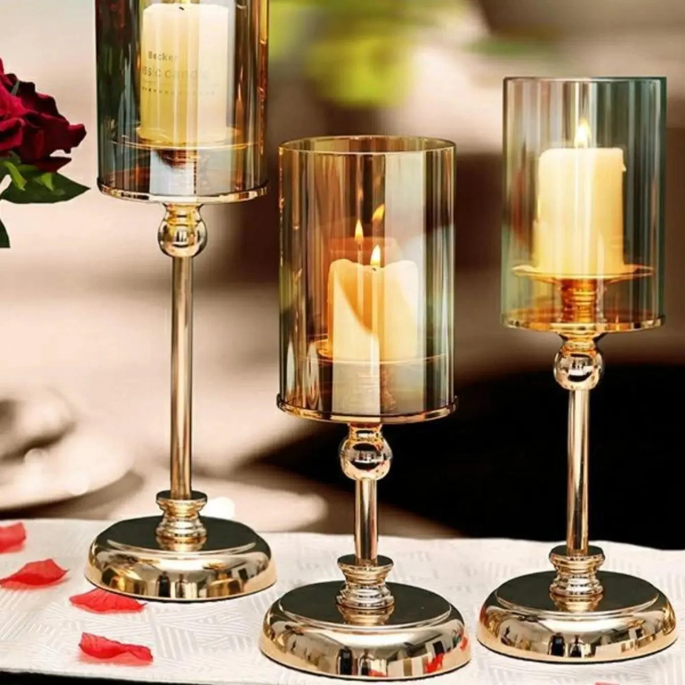 Glass Candle Holders -  - #tag1#