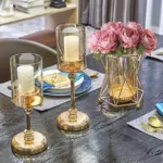 Glass Candle Holders Atmospheric for living room or hallway tag1