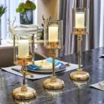 Glass Candle Holders Atmospheric for living room or hallway tag1