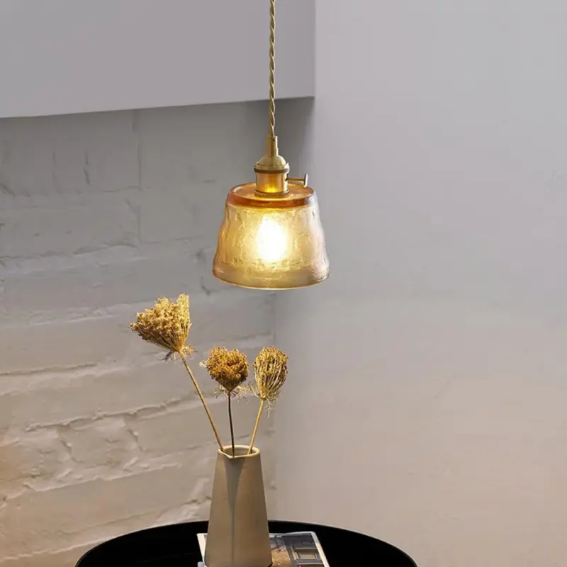 Glass Cup Pendant Lamp
