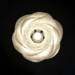 Glass Flower Rosary Ceiling Light tag1