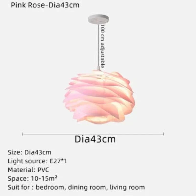 Glass Flower - Rosary Ceiling Light -  - #tag1#