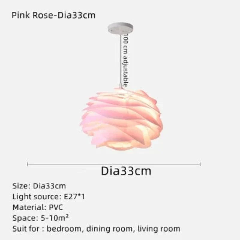 Glass Flower - Rosary Ceiling Light -  - #tag1#
