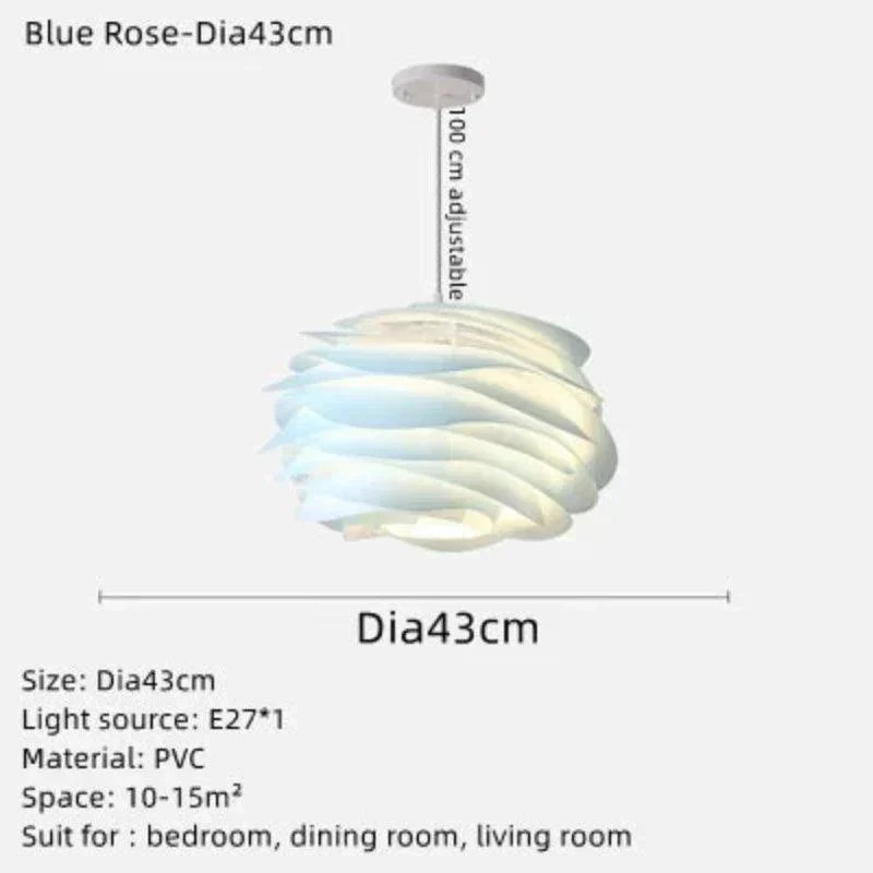 Glass Flower - Rosary Ceiling Light -  - #tag1#