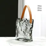Glass Hand Bag Vase