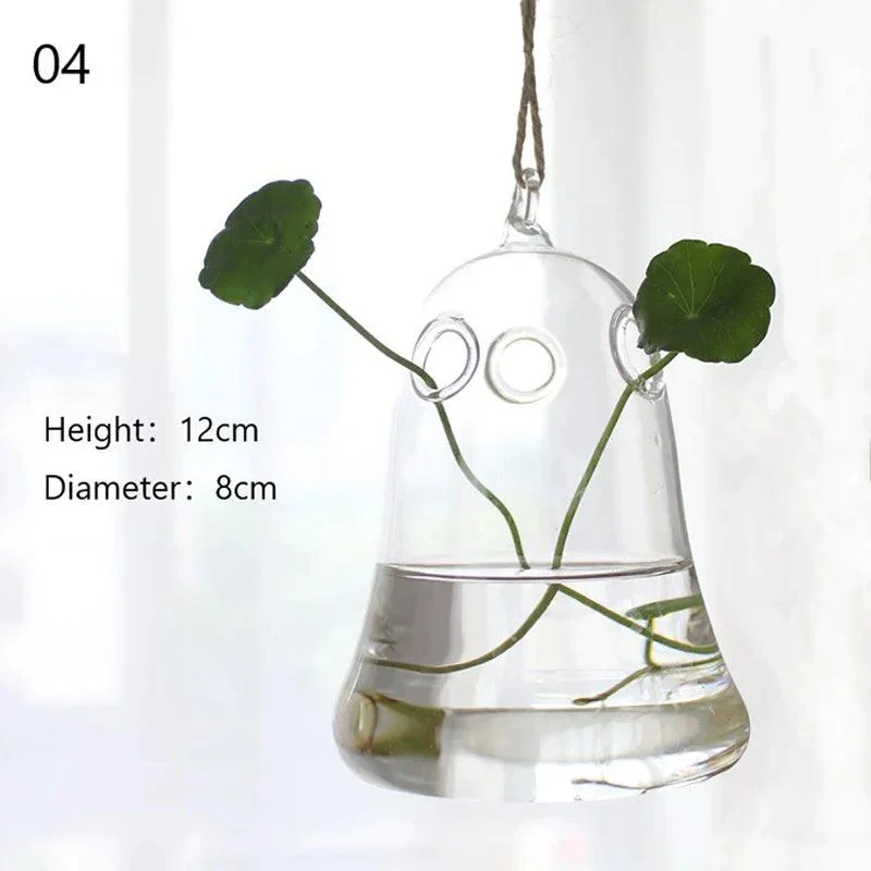 Glass Hanging Terrarium: Stylish Home Garden Décor -
