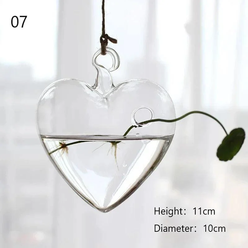 Glass Hanging Terrarium: Stylish Home Garden Décor -