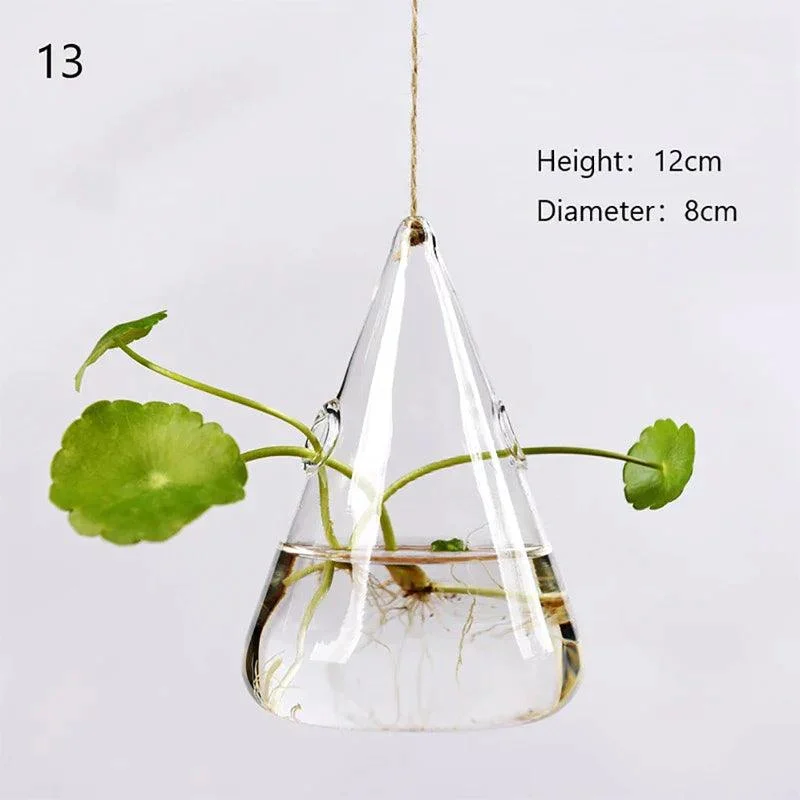 Glass Hanging Terrarium: Stylish Home Garden Décor -