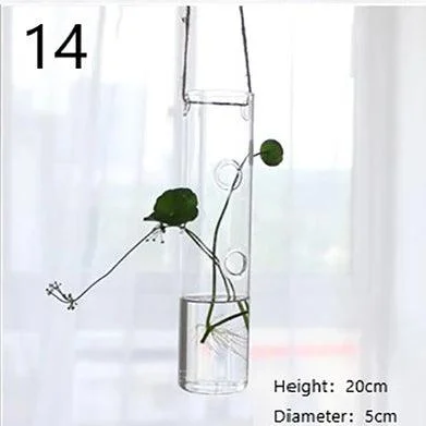 Glass Hanging Terrarium: Stylish Home Garden Décor -