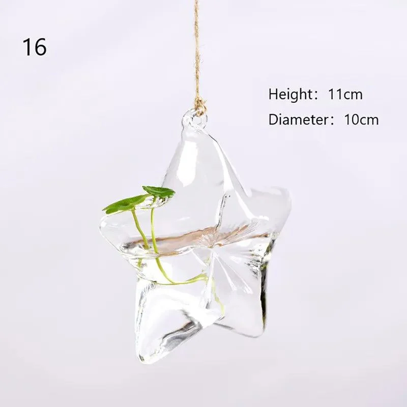 Glass Hanging Terrarium: Stylish Home Garden Décor -