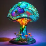Glass Lamp FantasyLamp Beautiful Design Soothing Lighting tag1