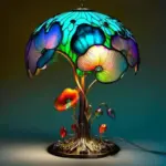 Glass Lamp FantasyLamp Beautiful Design Soothing Lighting tag1