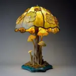 Glass Lamp FantasyLamp Beautiful Design Soothing Lighting tag1