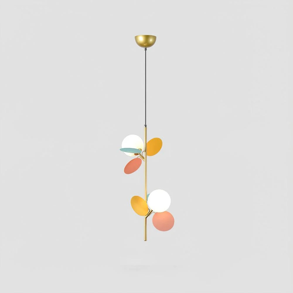 Glass Lampshade Chandelier Personality Art PVC Pendant Lamp -  - #tag1#