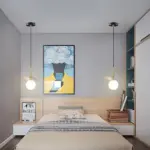 Glass Lampshade Chandelier Personality Art PVC Pendant Lamp tag1