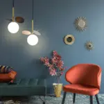 Glass Lampshade Chandelier Personality Art PVC Pendant Lamp tag1