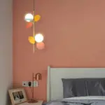Glass Lampshade Chandelier Personality Art PVC Pendant Lamp tag1