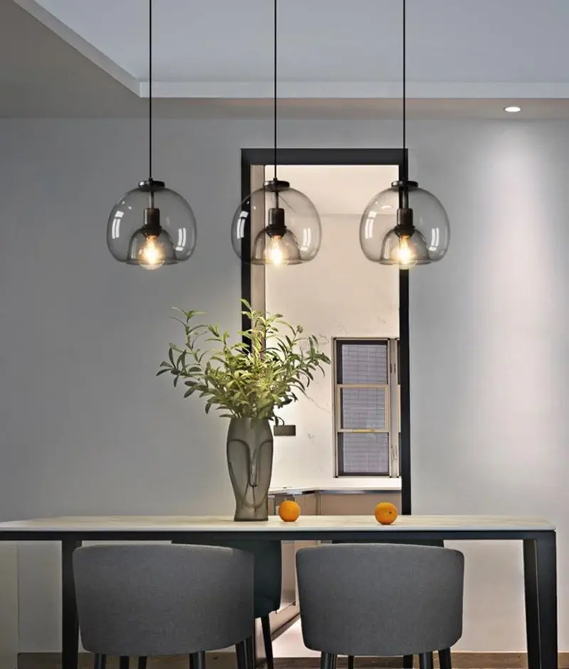 Glass Led Ceiling Chandelier tag1