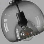 Glass Led Ceiling Chandelier tag1