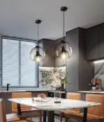Glass Led Ceiling Chandelier tag1