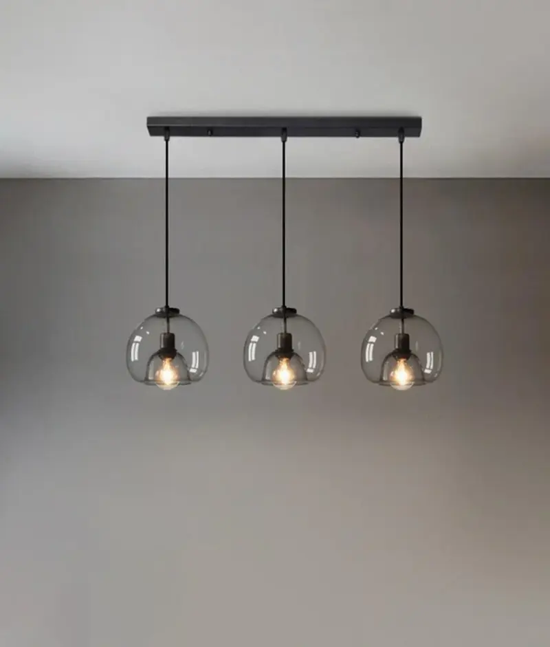 Glass Led Ceiling Chandelier tag1