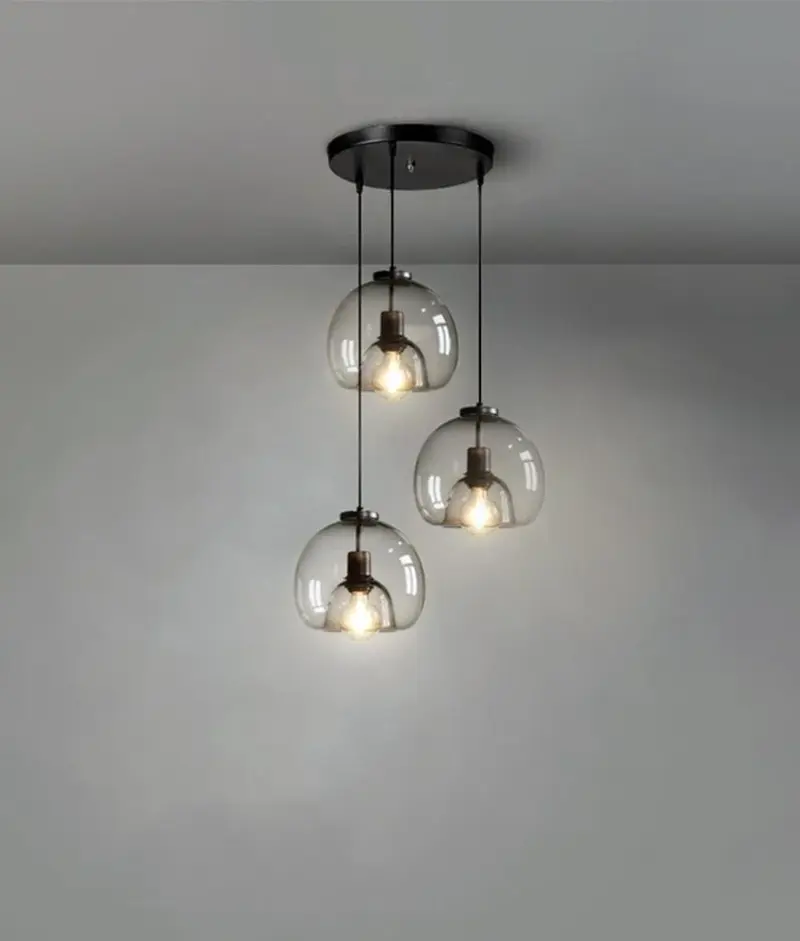 Glass Led Ceiling Chandelier tag1