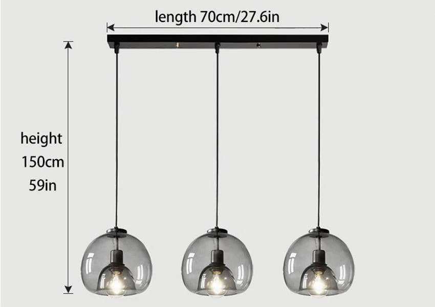Glass Led Ceiling Chandelier -  - #tag1#