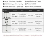 Glass Led Ceiling Chandelier tag1