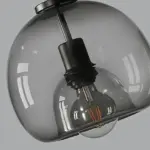 Glass Led Ceiling Chandelier tag1