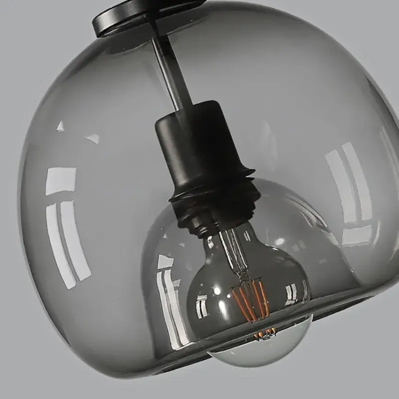 Glass Led Ceiling Chandelier tag1