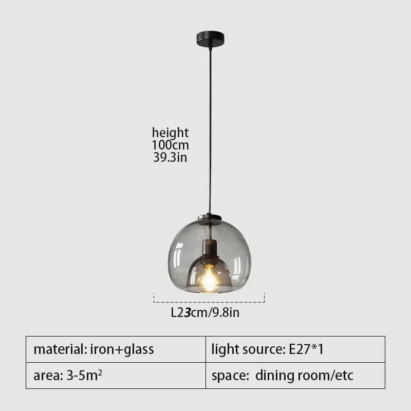 Glass Led Ceiling Chandelier -  - #tag1#