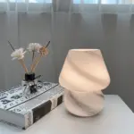 Glass Mushroom Lamp