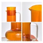 Glass Pitcher With Tumblers tag1